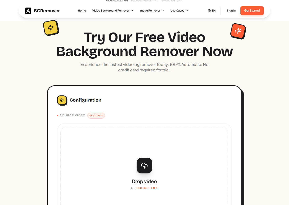 AI Video Background Remover on AIAI