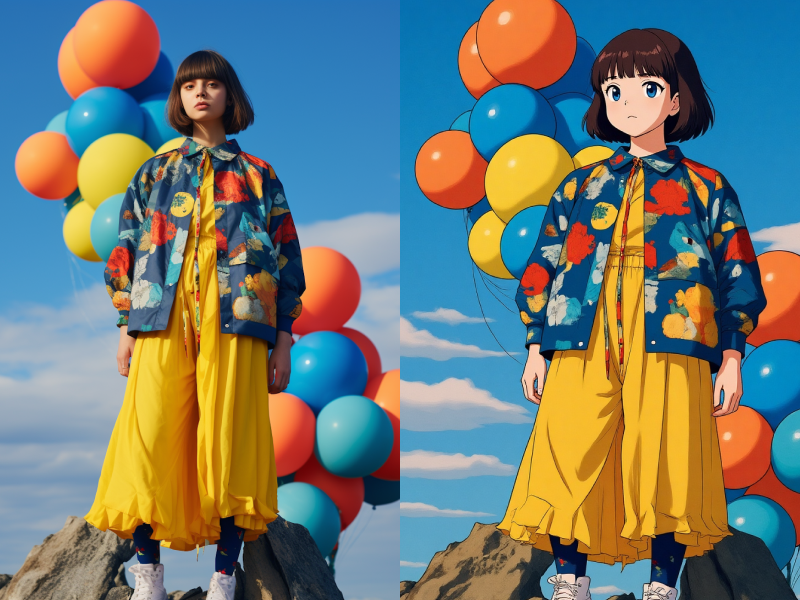 transfer your image into Ghibli style