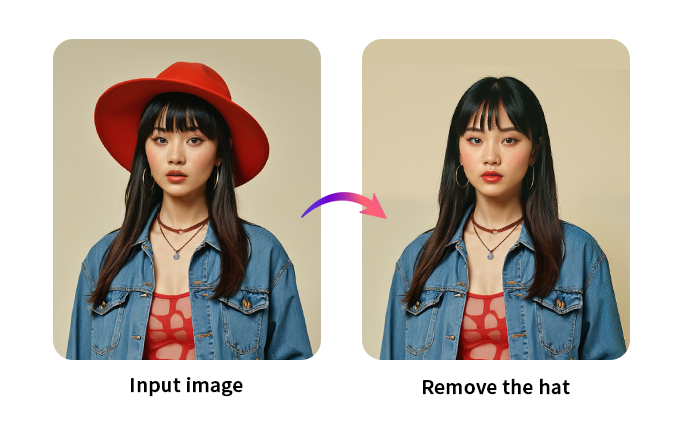remove hat