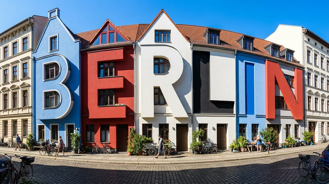 Create street views with text integrated