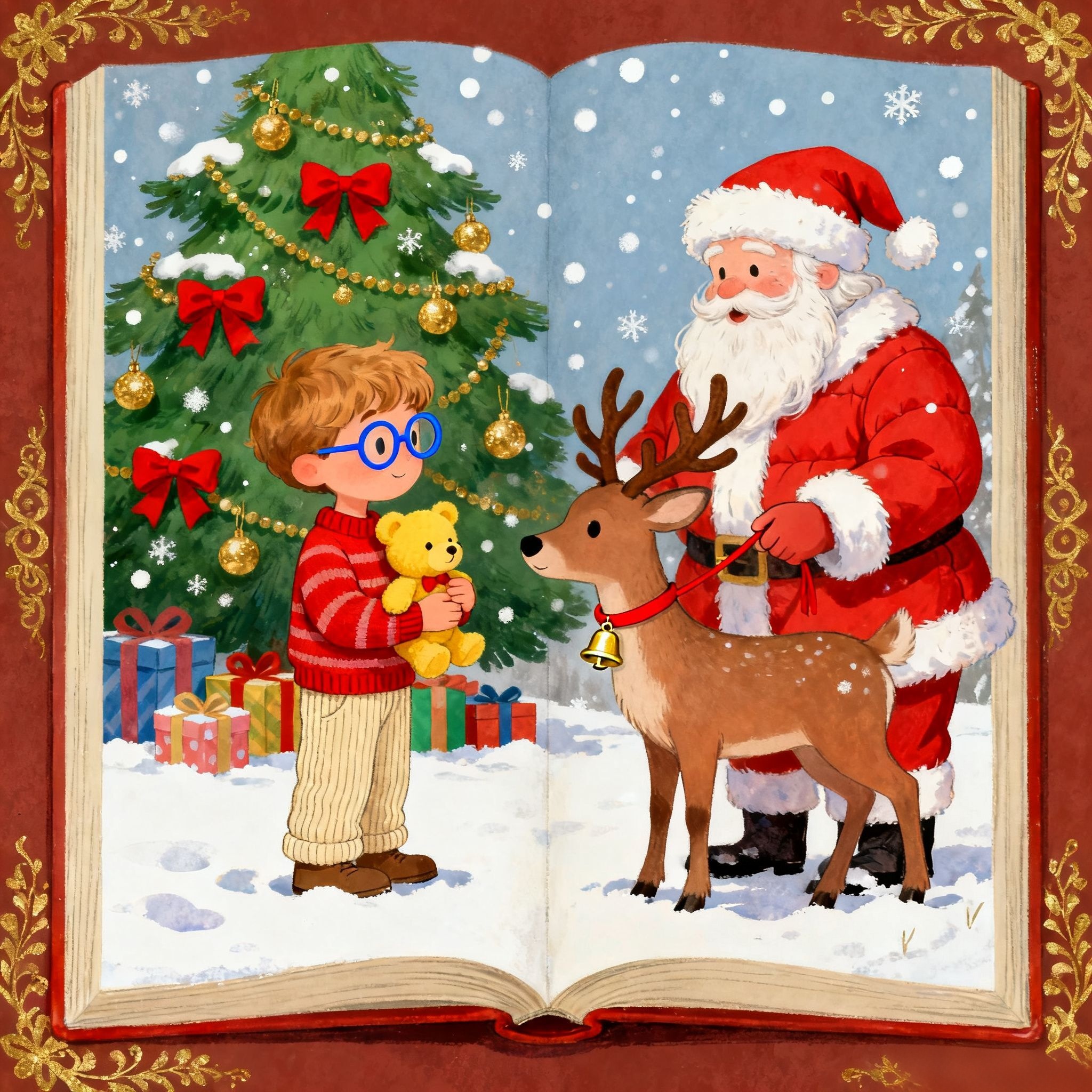 Custom Christmas Story Book Unique Gift Ideas for Kids