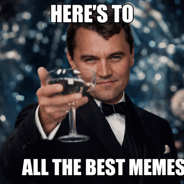 The Great Gatsby meme transformed using the Kirkify AI Meme Image Generator.