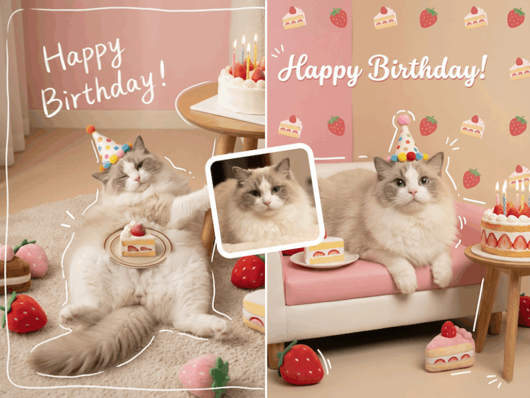 ai generated haru birthday portrait