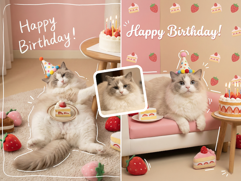ai generated haru birthday portrait