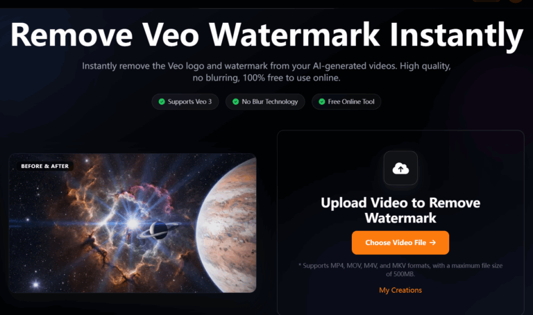 how to remove veo video watermarks