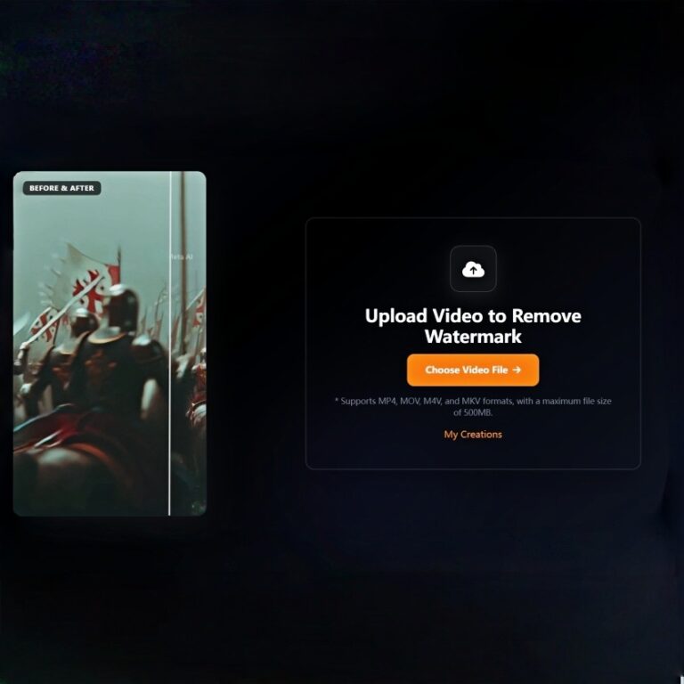 A quick demo showing how to remove the "Imagined with AI" watermark from Meta generated videos using AI temporal in-painting.