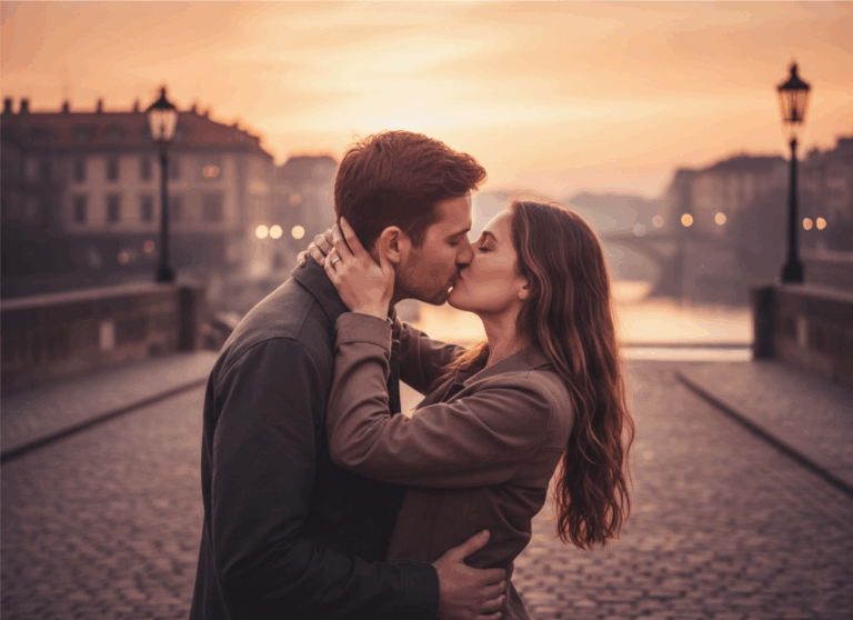 AI kissing video generator from aiai.com