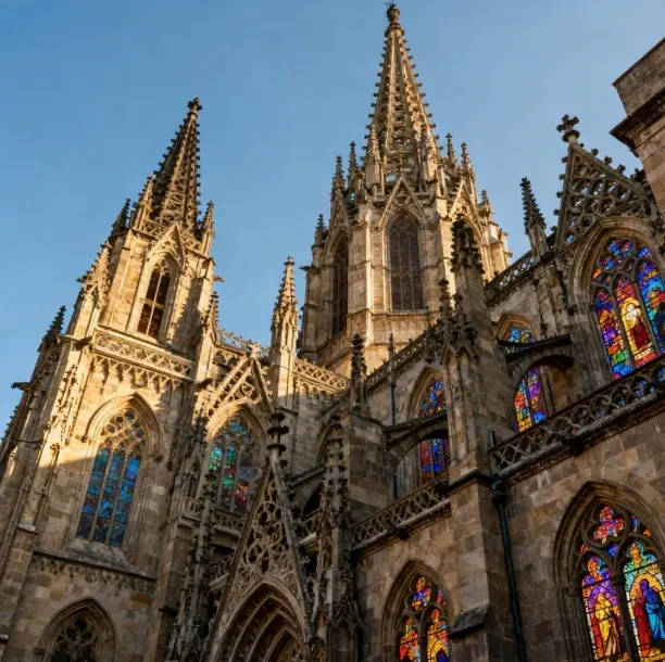 AI architecture generator creating a church